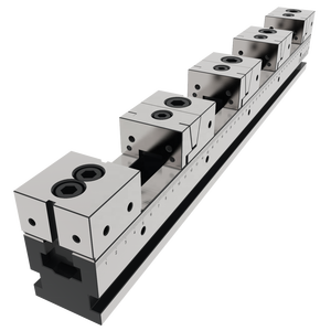 KSD50-500-4FD Cheap <strong>Precision</strong> Versatile Multi Clamping Adjustable Multiple Line Up Vise Rail System <strong>for</strong> Cnc <strong>Machine</strong>