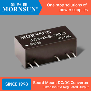 Mornsun DC Power Module Entrada fija SIP SMD Salida regulada 0,2 W 1W 2W 3,3 V 5V 12V 15V 24V DC/DC Convertidores DC/DC de montaje en placa - Product Image 3