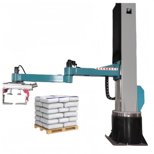 Ein spalt iger Palettier koffer Palettier maschine Automatischer Palet tierer/Roboters tapler für die Flaschen wasser produktions linie - Product Image 1
