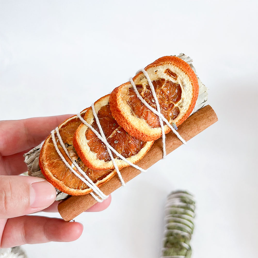Sage+Cinnamon+Orange slices