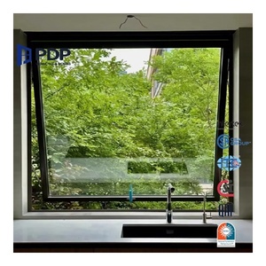 PDPロング長方形二重グレーズアルミオーニング窓付きセキュリティオーニング窓オーストラリア用 - Product Image 2