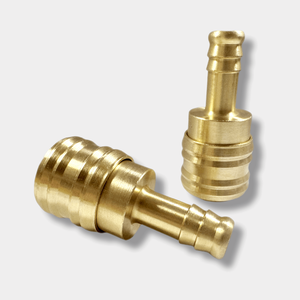 Tiêu chuẩn Châu Âu khí phù hợp ống nối Brass khí nén nhanh chóng Coupler - Product Image 2