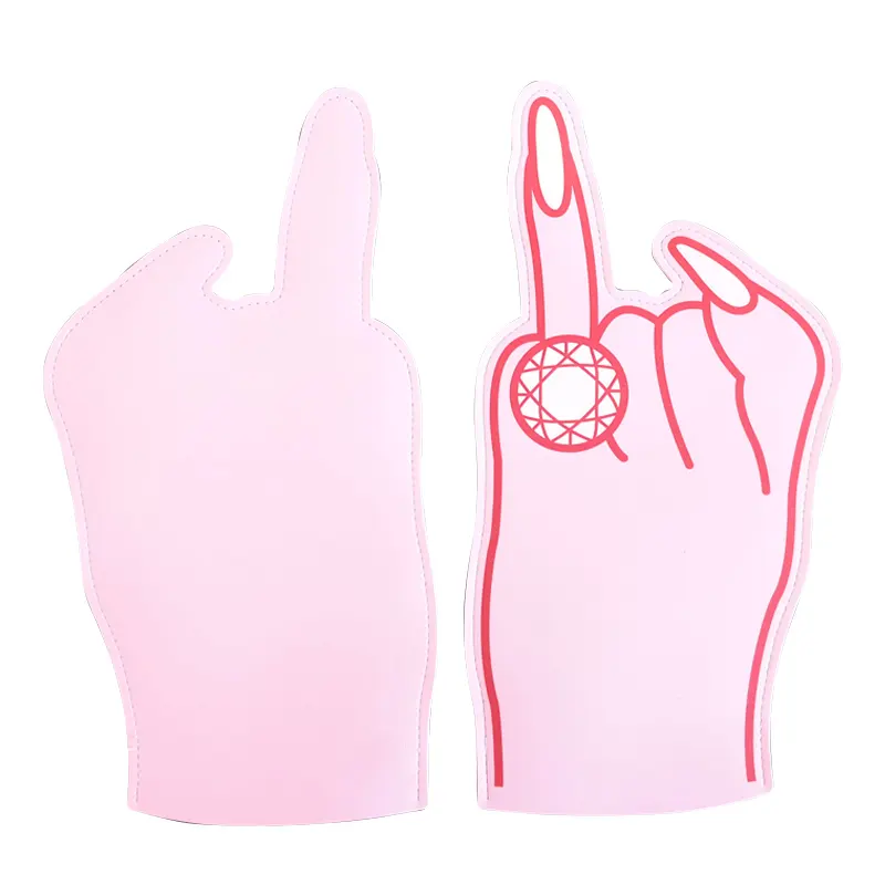 Accepteert Kleine Hoeveelheden Op Maat Gemaakte Gepersonaliseerde Nieuwigheid Big Eva Foam Finger Hand Custom Cheer Handschoenen