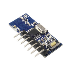 RF-Empfänger-Lerncode-Decoder modul 433 MHz Drahtloser 4-CH-Ausgang Decodieren des HF-Empfänger moduls für Remote EV 1527