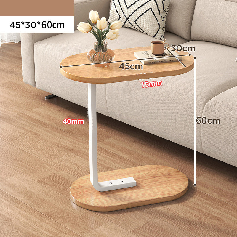 Beige+patas blancas+base de madera
