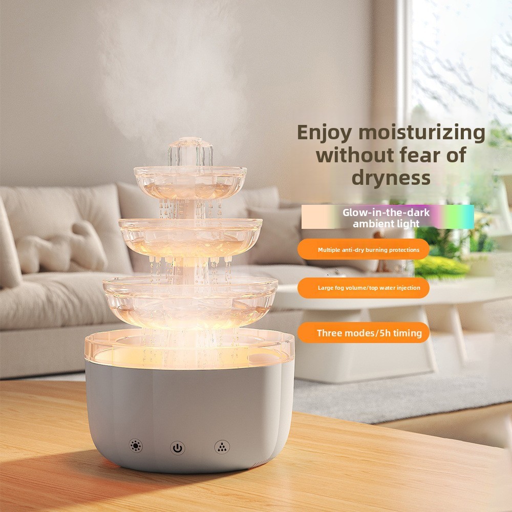 Fountain humidifier white-no remote control