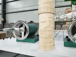 3 <strong>Rotary</strong> 4 <strong>Rotary</strong> <strong>Multi</strong> Heads 4 Axis <strong>Cnc</strong> <strong>Router</strong> Pillar and Column Carving Machine - Product Image 6