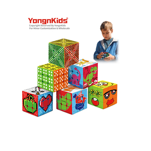 Пластиковая игрушка-головоломка для снятия стресса, 6*6*6 см - Product Image 4