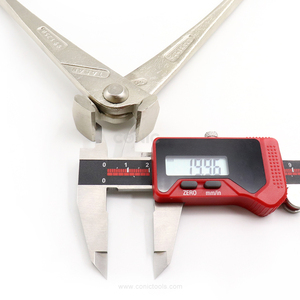 10 "12" almanya tipi yüksek kaldıraç ucu kesme pense Concreters' Nippers kulesi pincer ile nikel demir kaplama - Product Image 6