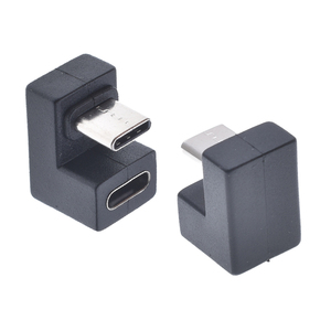 <strong>Type</strong>-<strong>C</strong> <strong>3.1</strong> to <strong>USB</strong> <strong>C</strong> Converter <strong>Adapter</strong> Female to Male Elbow Connector Fast Charging Sync Data Transmission for Mobile Phone - Product Image 2