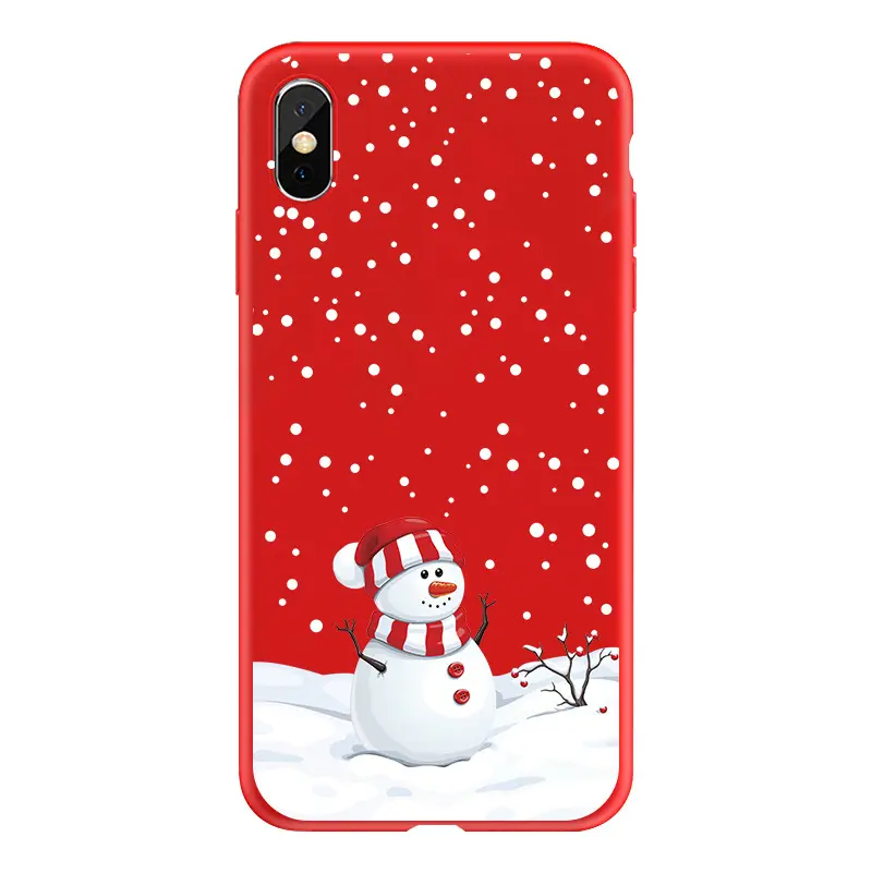크리스마스 장식 용품 크리스마스 선물 크리스마스 장식 iPhone 13 휴대 전화 액세서리 용 맞춤형 전화 케이스