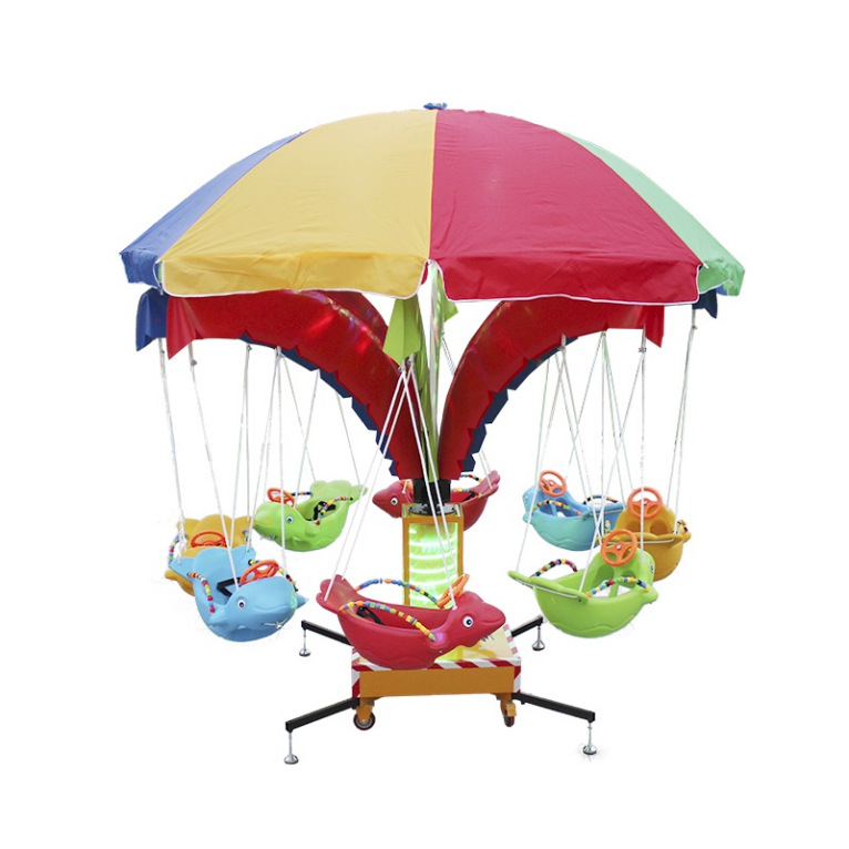 Balançoire de luxe Multi Night Market Flying Fish 6 places