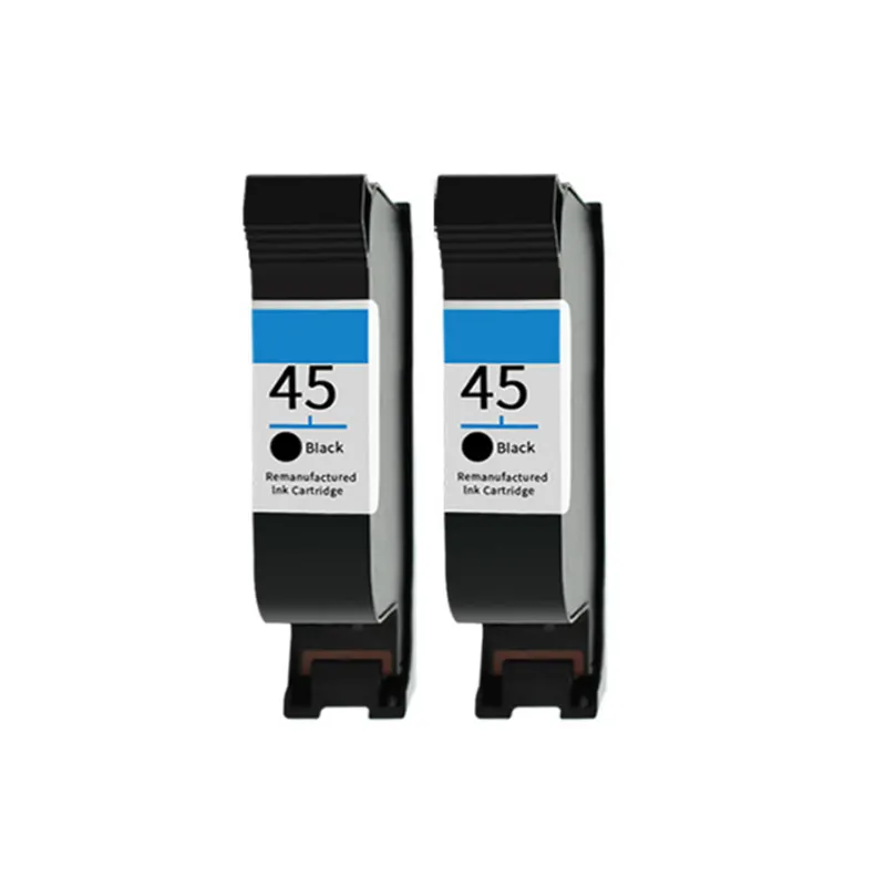 51645A 45 45si 45ai Remanufaturado 45a Preto Estados Unidos Cartucho de Tinta Compatível para Impressora HP45 para HP Deskjet 830c 710c