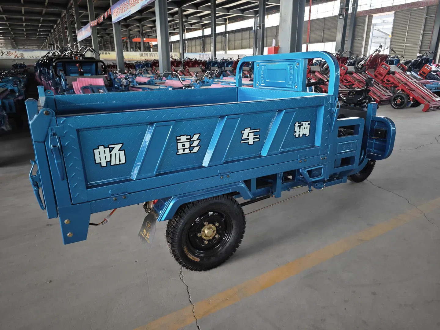 Direct Selling Passenger Transportation Tricycle Electric Tricycle Dumper Used By Farmers