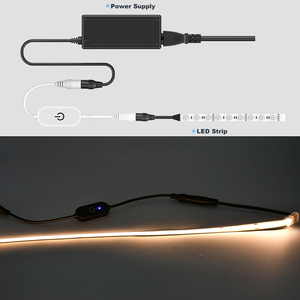 DC12V 5V 3A LED luci a nastro Touch Dimmer interruttore luminosità oscuramento funzione di memoria con spina DC per 5050 SMD COB LED Strip