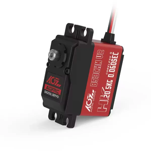 AGFRC 2S HV B53CHN V2 20.5KG yüksek tork 0.06Sec hızlı hız çekirdeksiz Motor standart dijital Servo RC araba için/jetleri - Product Image 3