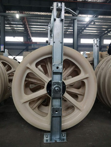 Factory 822 Series Large Diameter Nylon/Steel Sheave <strong>Stringing</strong> Pulley <strong>Blocks</strong> Timing <strong>Single</strong>/Three/Five/Seven-Wheel Pulley OEM - Product Image 5