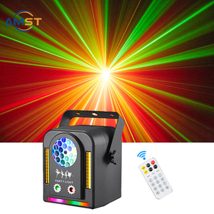 Powerful Mini Disco RGB Led Light Led Beam Patterns Flower Laser Led Flash Flow Remote <strong>Music</strong> Mode DMX for <strong>Party</strong> Holiday <strong>DJ</strong>
