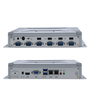 Hochwertiger J4125/J6412 Router DDR4 2 LAN 6 * Com VGA X86 Linux Barebone Embedded Industrial Thin Client PC Lüfter loser Mini-PC Neu - Product Image 6