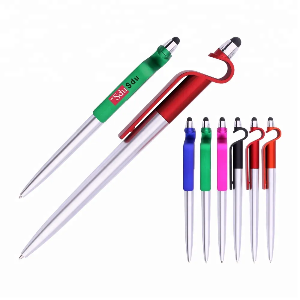 High quality hot-selling ball pen 3-in -1 multi-functional support pen.