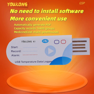 Disposable Paperless <strong>Single</strong> <strong>Use</strong> Humidity <strong>USB</strong> <strong>Temperature</strong> <strong>Data</strong> <strong>Logger</strong> Recorder for Cold Chain Pharma - Product Image 5