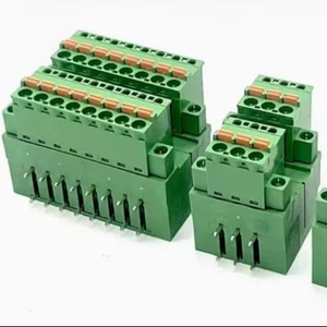 Bloque de terminales de brida 2EDGRHM-5.08mm enchufable de doble capa con PCB de soldadura de doble fila sin tornillos con terminales - Product Image 1