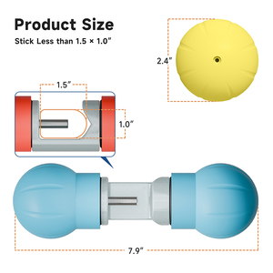 2025 kustom pemegang stik Champ Bully memegang tongkat Bully dengan aman untuk membantu mencegah tersedak untuk anjing - Product Image 3