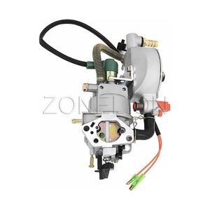 Hot Sell Manual Choke Dual Fuel Carburetor LPG NG Conversion Kit 4.5-5.5KW <strong>GX390</strong> <strong>188F</strong> With Solenoid Generator Engine - Product Image 3
