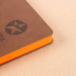 Custom Logo PU Leather <strong>Small</strong> Notebook A5 Spiral Printed Office Business Diary with Paper Cover for <strong>Writing</strong> - Product Image 2