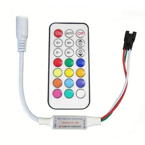 Leiterplatte RF REMOTE Control 21 Tasten WS2812B WS2811 RGB Digital LED Controller - Product Image 1