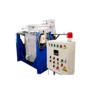 Hydraulic Tilting Metals Melting <strong>Furnace</strong> <strong>Gas</strong> <strong>Fired</strong> <strong>Crucible</strong> Copper Casting Machine