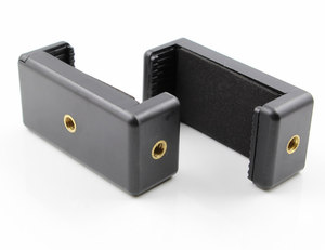 5.8-11.5cm Mini Clamp Camera Adapter Tripod <strong>Mount</strong> Base Bracket Clip Phone Holder Stand Selfie Clips for 1/4 Tripod Monopod Clip - Product Image 1