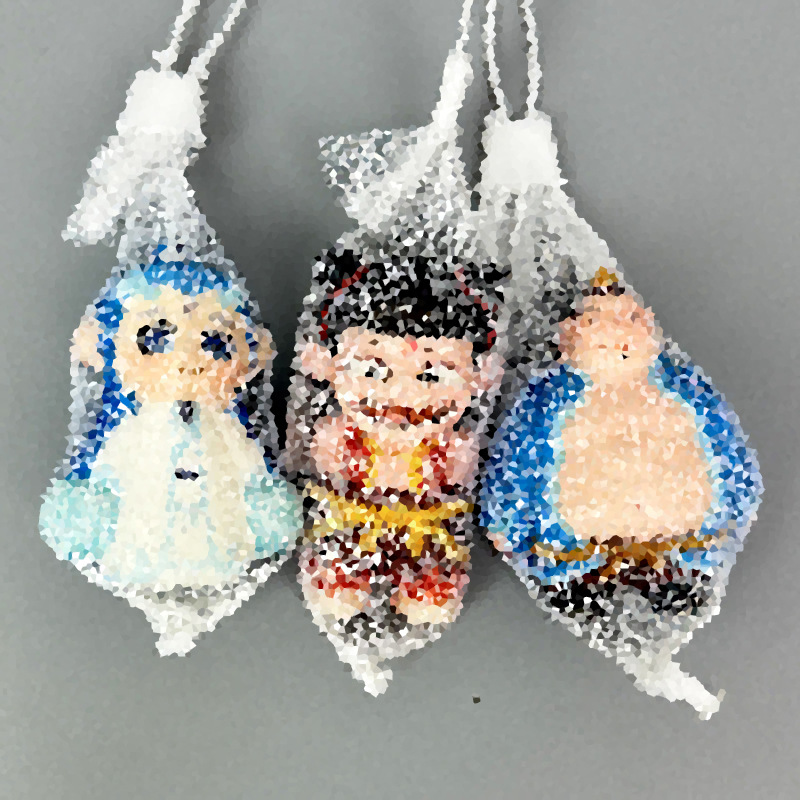 Three styles mixed-8cm