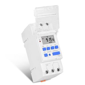 Ingresso universale 85 ~ 265Vac 16A Din Rail montato 7 giorni programmabile Timer digitale interruttore relè controllo con funzione conto alla rovescia - Product Image 6