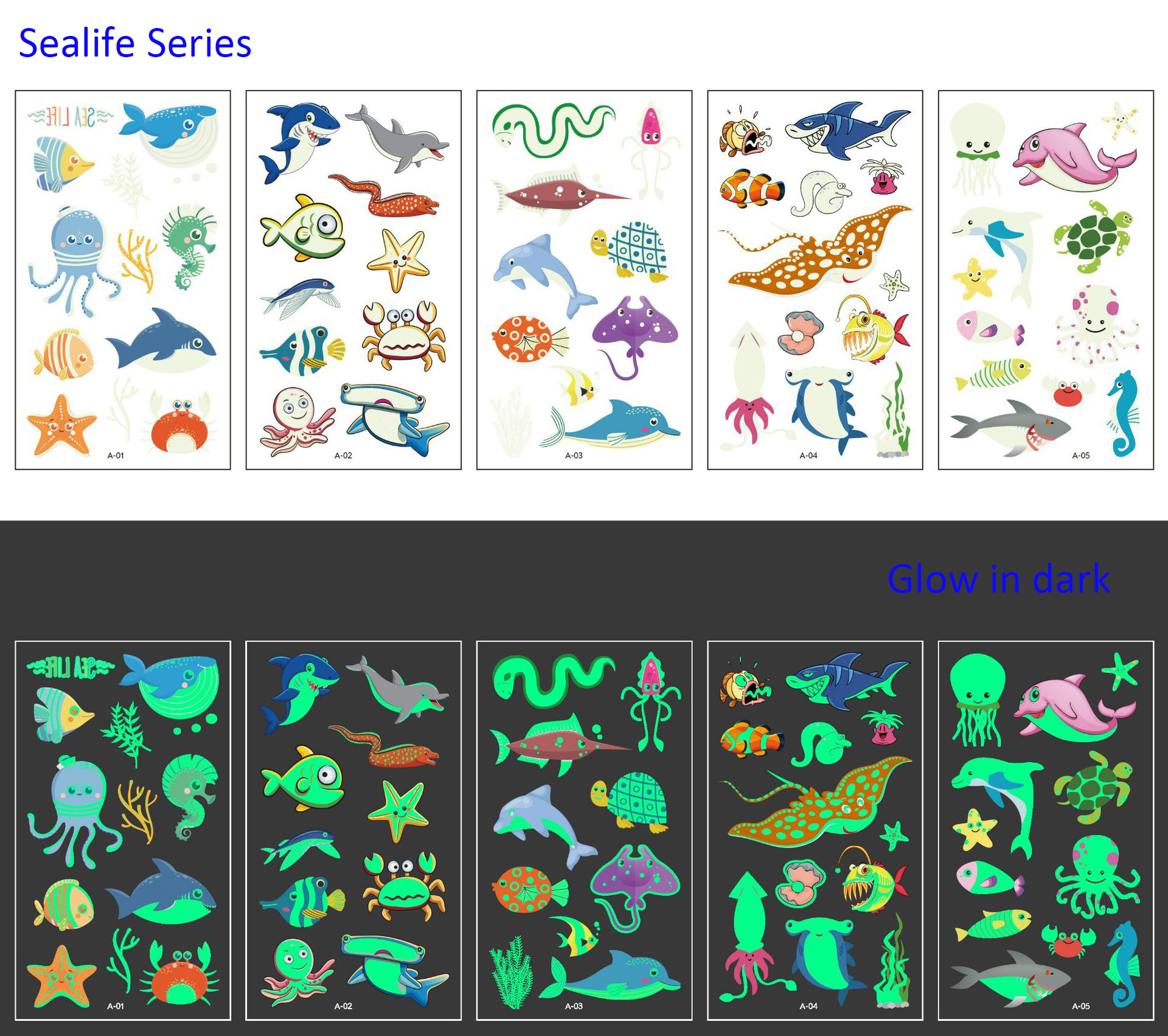 Sealife - 5 unidades/bolsa