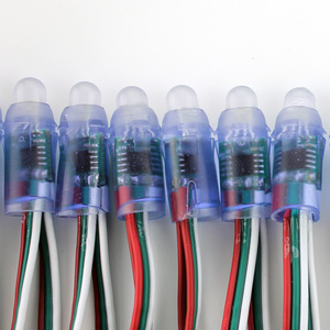 Hot Full色ラウンドucs1903 ws2811 ledストリングライト12ミリメートルWS2811 Diffused 3ワイヤーピクセルledライト - Product Image 2