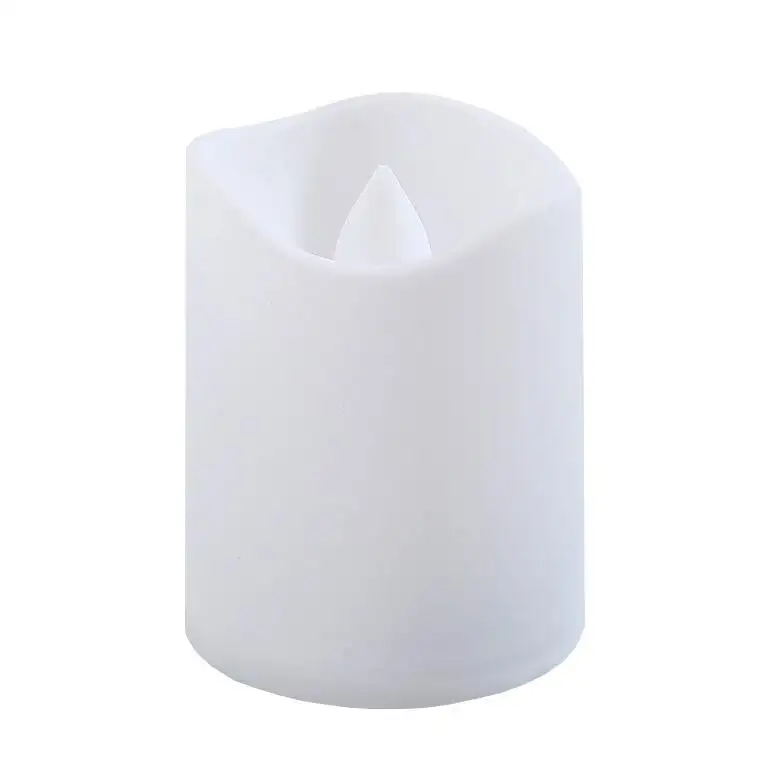 JHD0100101 plastica piccola Tealight LED candela luce da tè a batteria