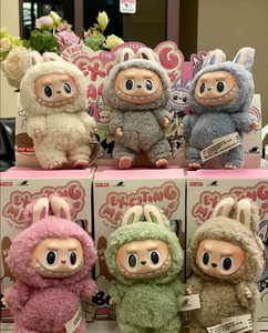 Original Authentic Popmart Labubu the Monsters Exciting Macaron Have a Seat Blind <strong>Box</strong> Figure <strong>Plush</strong> Doll Cute Toys Mystery Boxes - Product Image 2