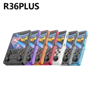 R36 Plus Handheld Game Console 4inch Screen 64GB Handheld Game Player Wifi Function Support <strong>2</strong> Player Retro Video Game Console - Product Image 1