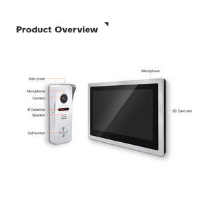Smart TCP/IP sistema di interfono Video Tuya APP telecomando sbloccare campanello per Villa - Product Image 2