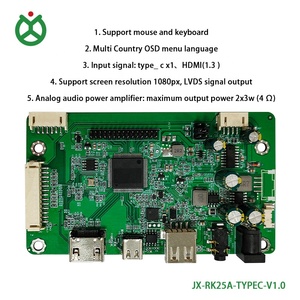 Tipo C y para entrada HDMI Pantalla LVDS 1920*1080 Tablero de control de monitor LCD con móvil/Máquinas de juego/Soporte de tecla de ratón de computadora
