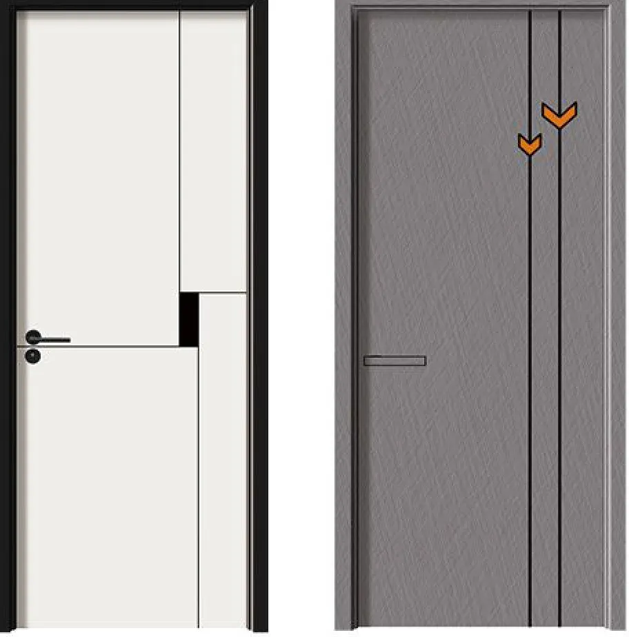 Puertas internas blancas de aluminio puertas modernas de dormitorio interior ecológicas de panal de aluminio modernas