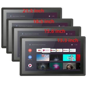 OEM ODM 13.3&quot; 15.6&quot; 18.5&quot; 21.5&quot; Kiosk Monitors Industrial Touch Capacitive <strong>Embedded</strong> Wall Mounted Self-service Android Panel Pc