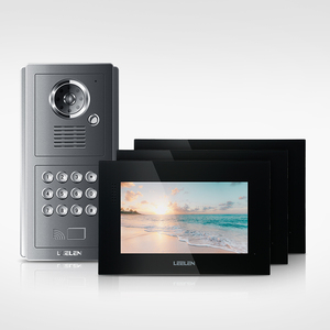 Sistema de videoportero de alta calidad, pantalla táctil de 10 pulgadas, monitor interior integrado, teléfono - Product Image 4