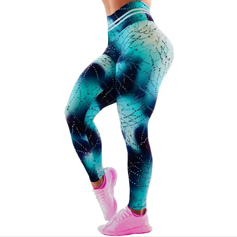 Yoga Calças para Mulheres Ginásio Esporte Seamless Leggings cintura alta tendência sportswear das mulheres 2023 Cor Impresso Leggings