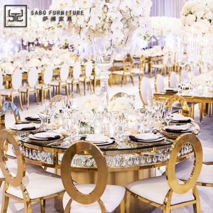 Olaylar için düğün sandalyeleri altın paslanmaz çelik Metal ziyafet sandalyeler istiflenebilir yemek partisi dayanıklı Modern otel sandalye Pu deri - Product Image 3