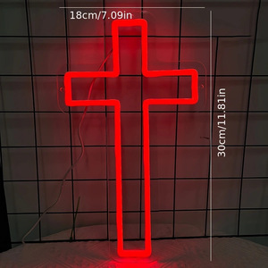 Özelleştirilebilir yeni LED Neon burcu kurulu pembe işık etkisi AC/DC güç için iş merkezi parkı açık yapılan akrilik lamba vücut - Product Image 1