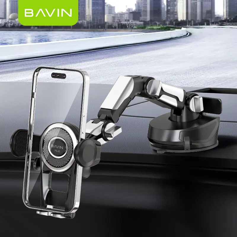 BAVIN ผู้ผลิตใหม่ขายส่ง PS45 แดชบอร์ดกระจกรถยนต์ยึดที่วางโทรศัพท์มือถือ