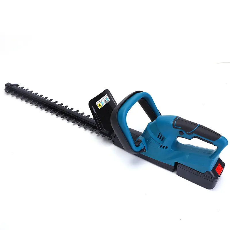 Rechargeable Portable Brushless Lithium Electric Hedge Trimmer Handheld Cordless Fence Trimmer Machine Garden Pruning Saw Tools