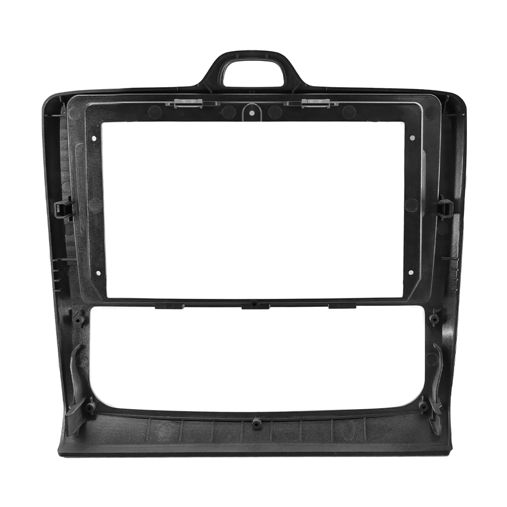 Podofo 2 Din 9 Inch Car Stereo Radio Frame Dashboard Trim For Ford/Focus 2004-2011